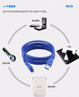 轉接卡與轉接線 正口高口質超粗USB3.0A公轉USB3.0 B Micro公的專業解析