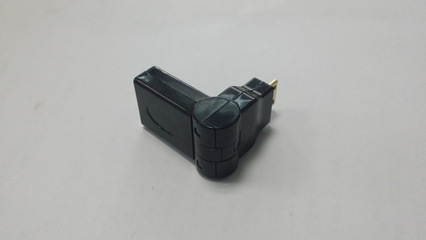凱旺HDMI A母轉迷你HDMI公頭180°可旋轉轉接頭 靈活連接，ABS外殼耐用之選